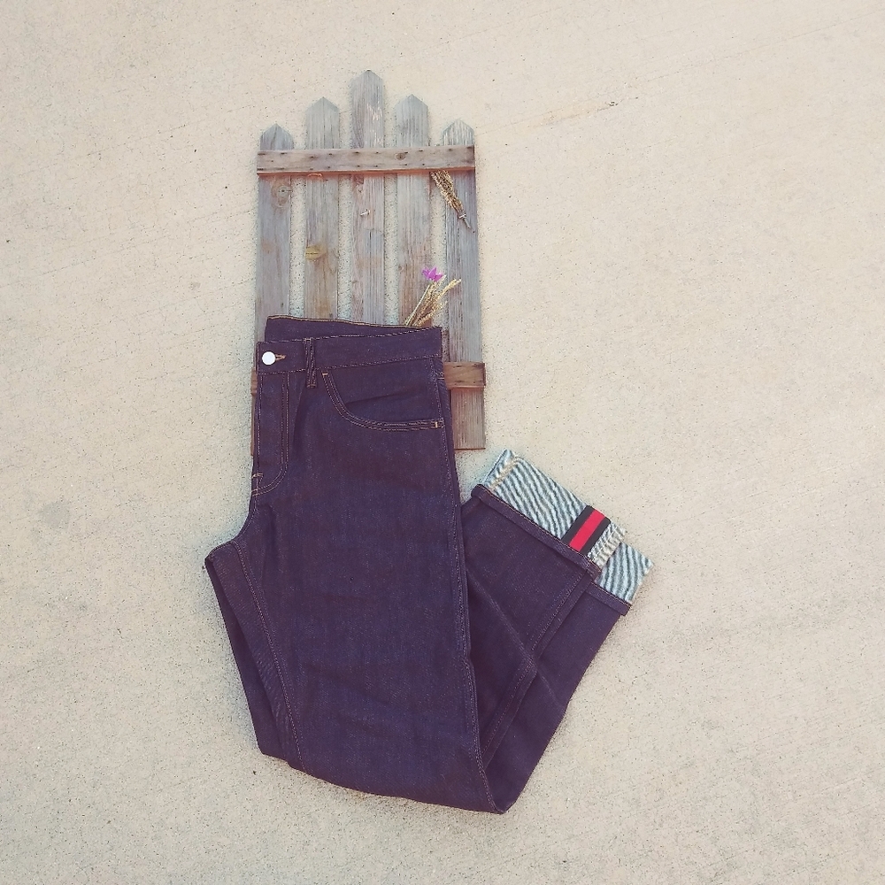 GUCCI Blue Tapered Jeans